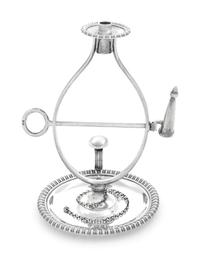 An English Silver Chamberstick
