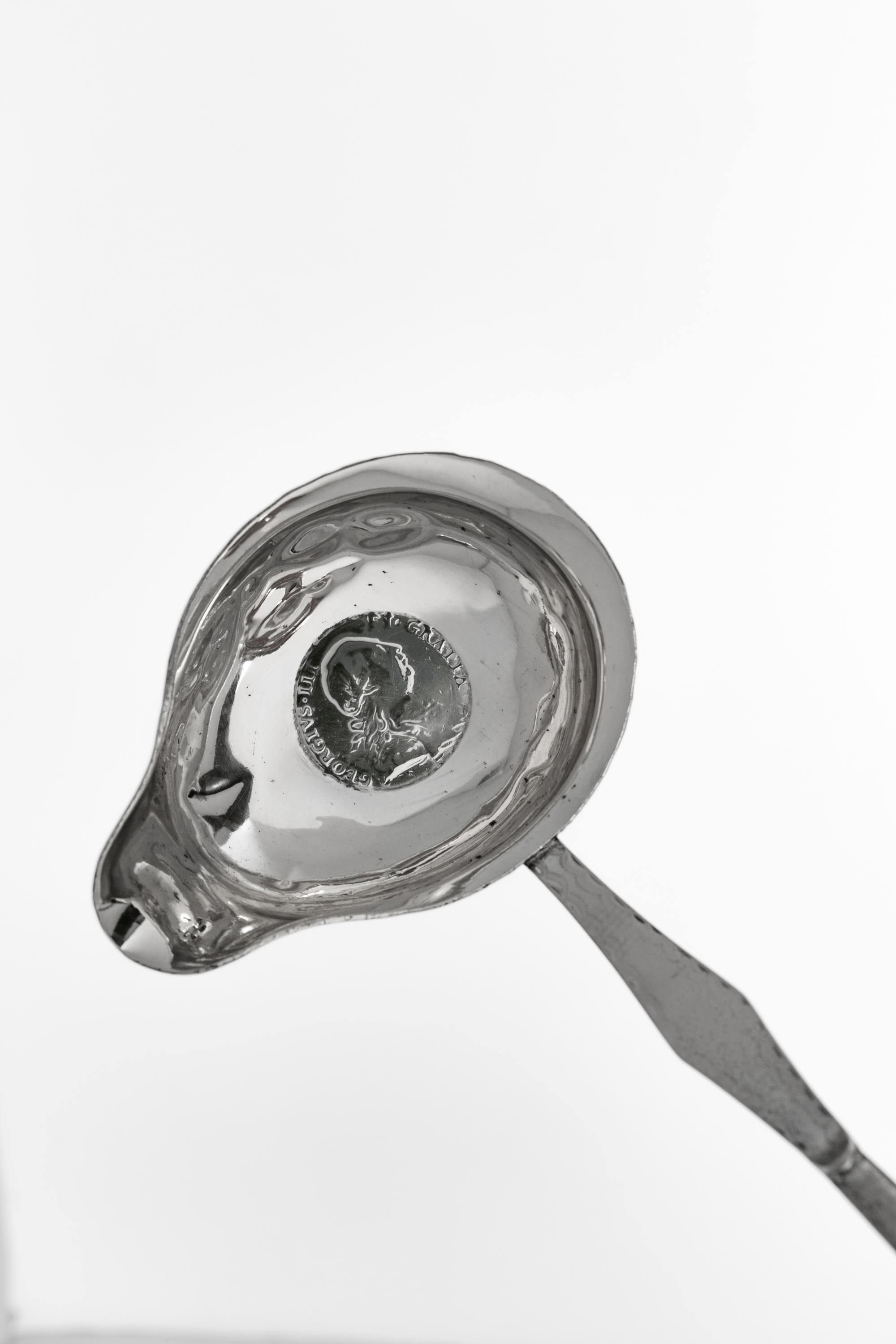 A George II Silver Toddy Ladle