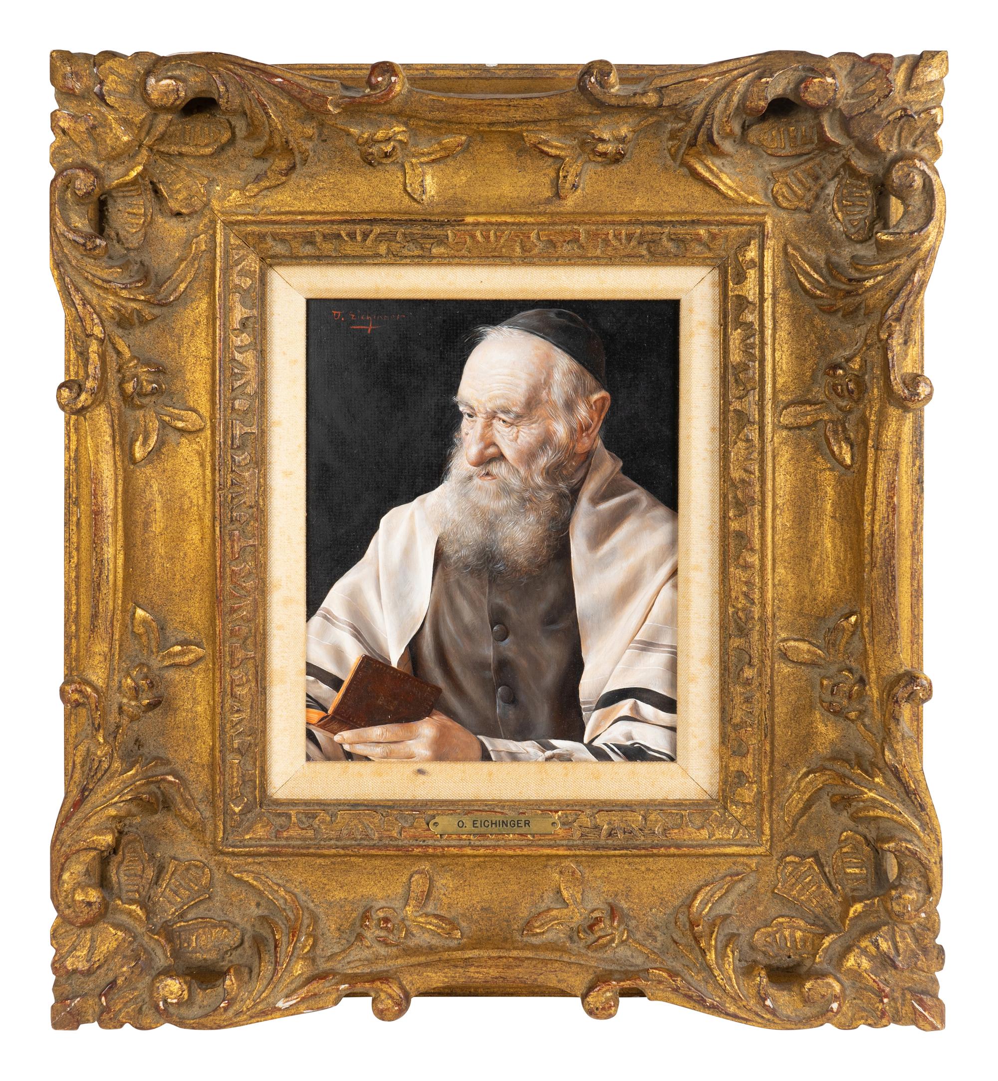 A Pair of Portraits of Rabbis