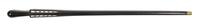 A Mother-of-Pearl Inlaid Ebony Walking Stick, Height overall 34 inches.