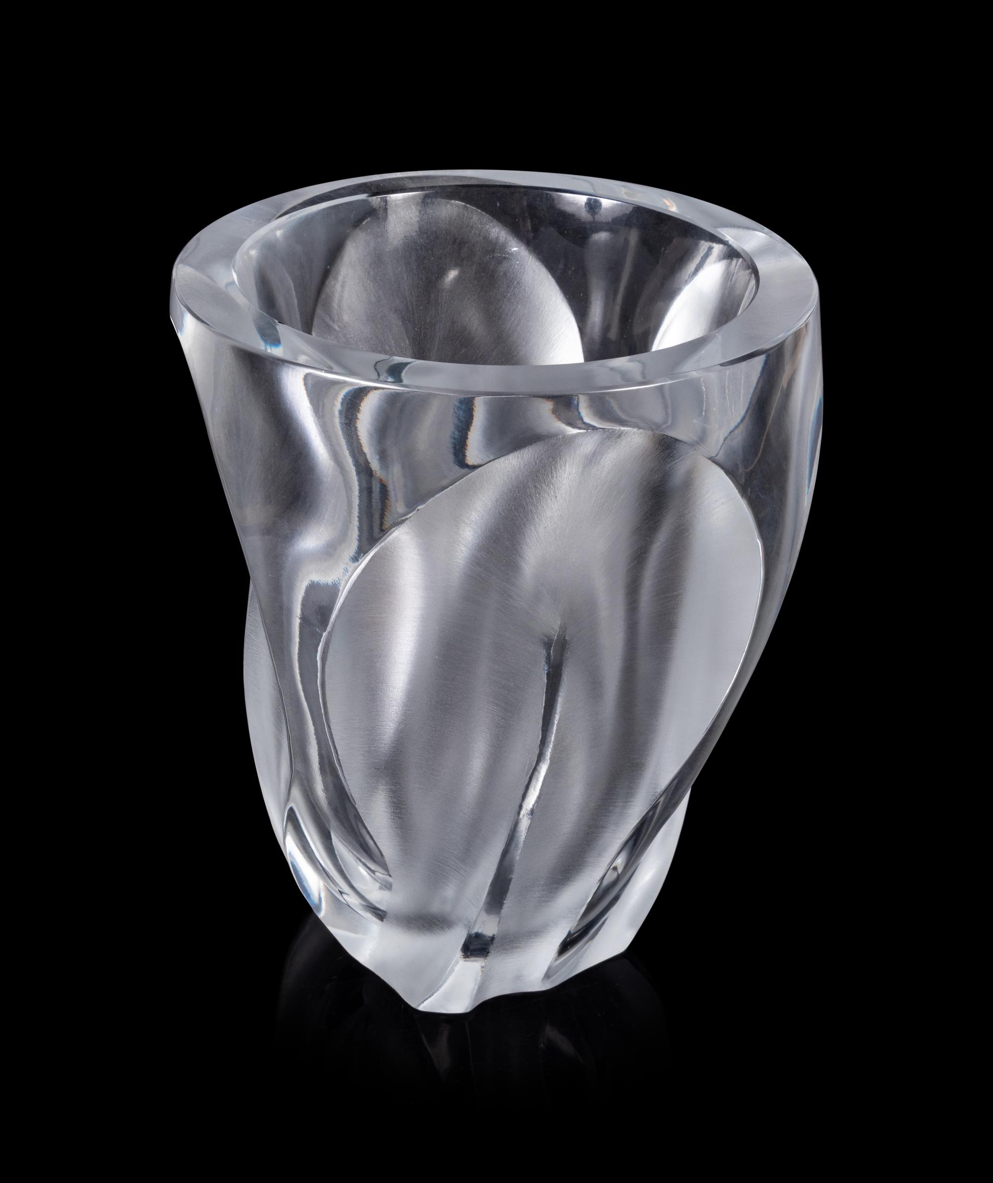 A Lalique Ingrid Vase