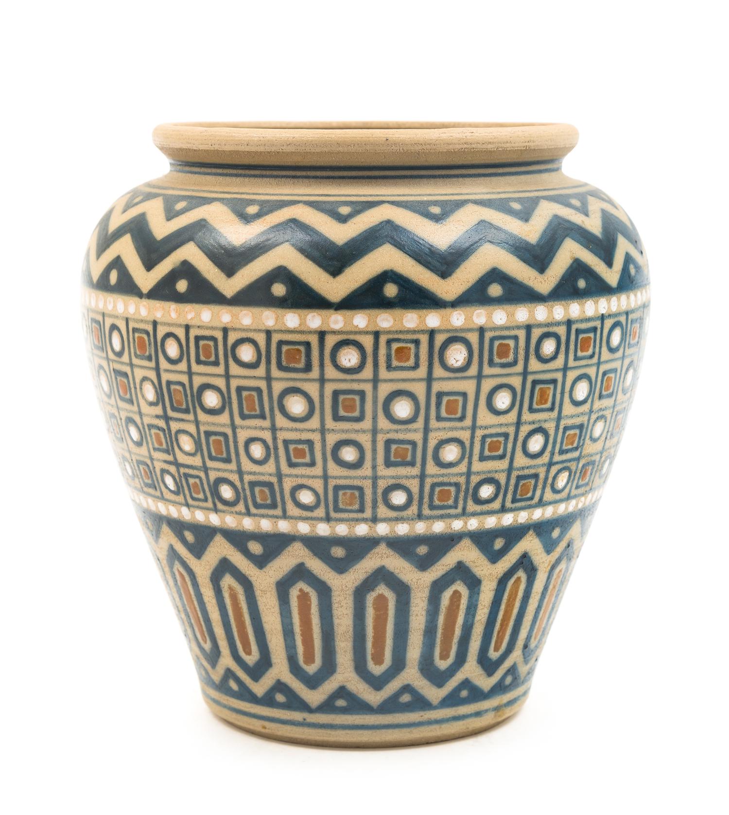 Galileo Chini (Italian, 1873-1956), Fornaci di San Lorenzo, Mugello, Italy, vase