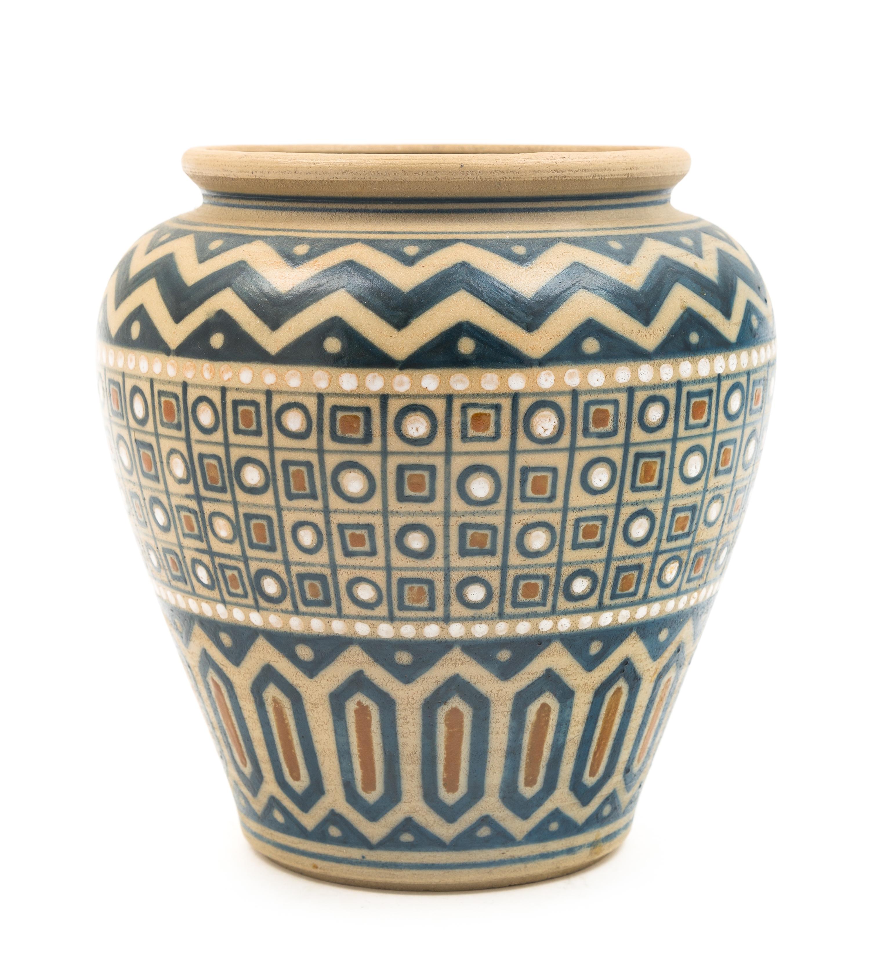 Galileo Chini (Italian, 1873-1956), Fornaci di San Lorenzo, Mugello, Italy, vase