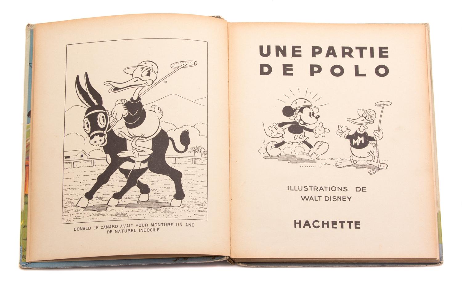 DISNEY, Walt (1901-1966). Mickey Hop-La! Une Partie de Polo.