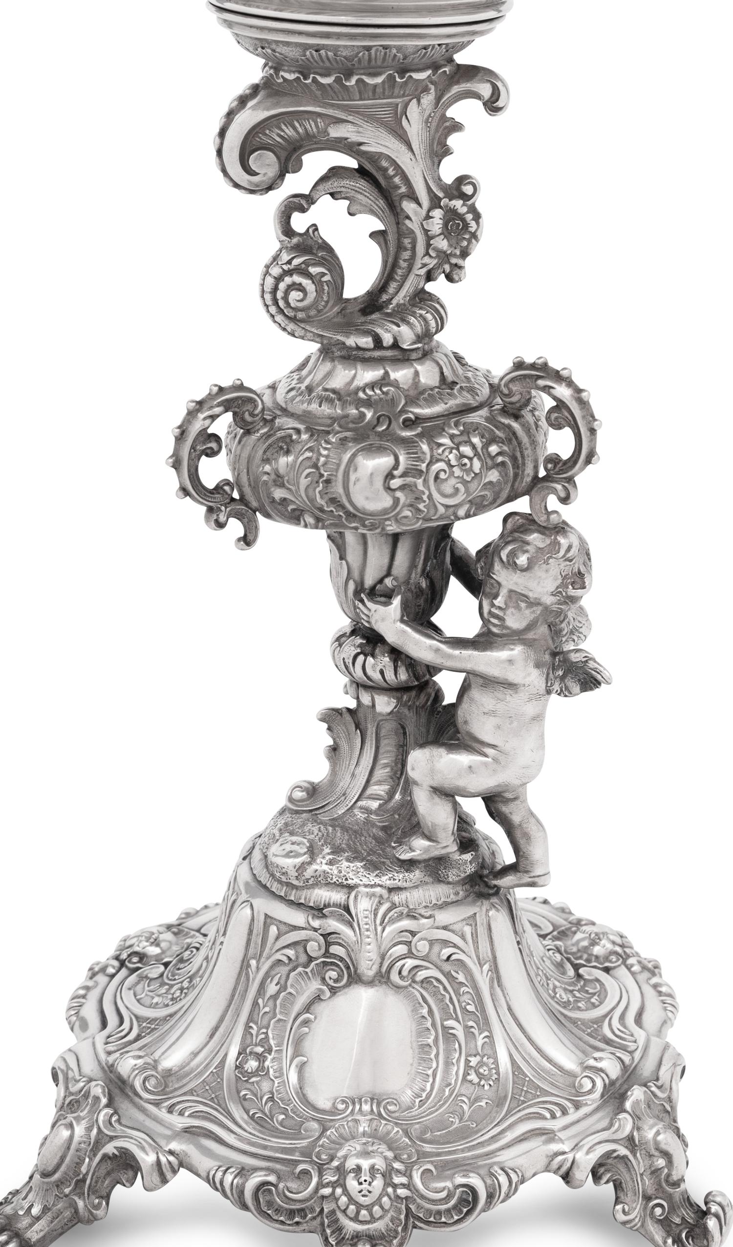 A German Silver Centerpiece Bowl