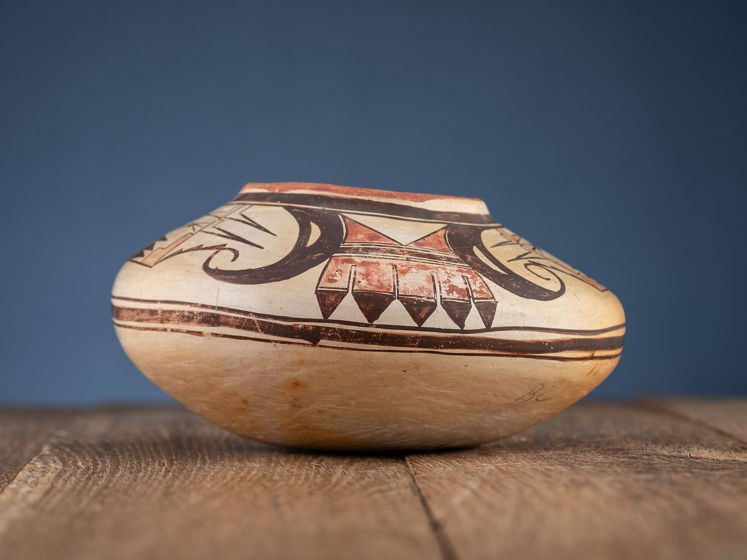 Hopi Polychrome Pottery Jar
