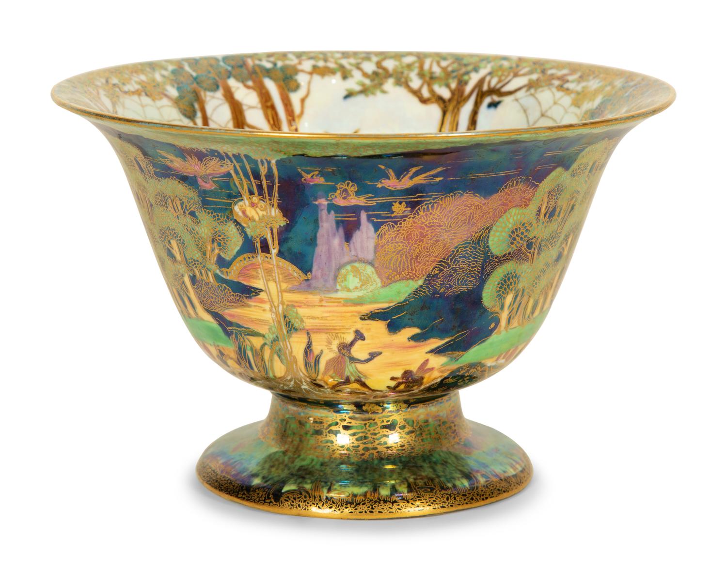 A Daisy Makeig-Jones for Wedgwood Fairyland Lustreware Bowl