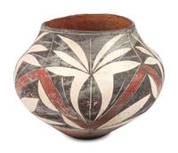 Acoma Polychrome Pottery Jar