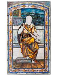 'Musician in the Cove' Window, c. 1890