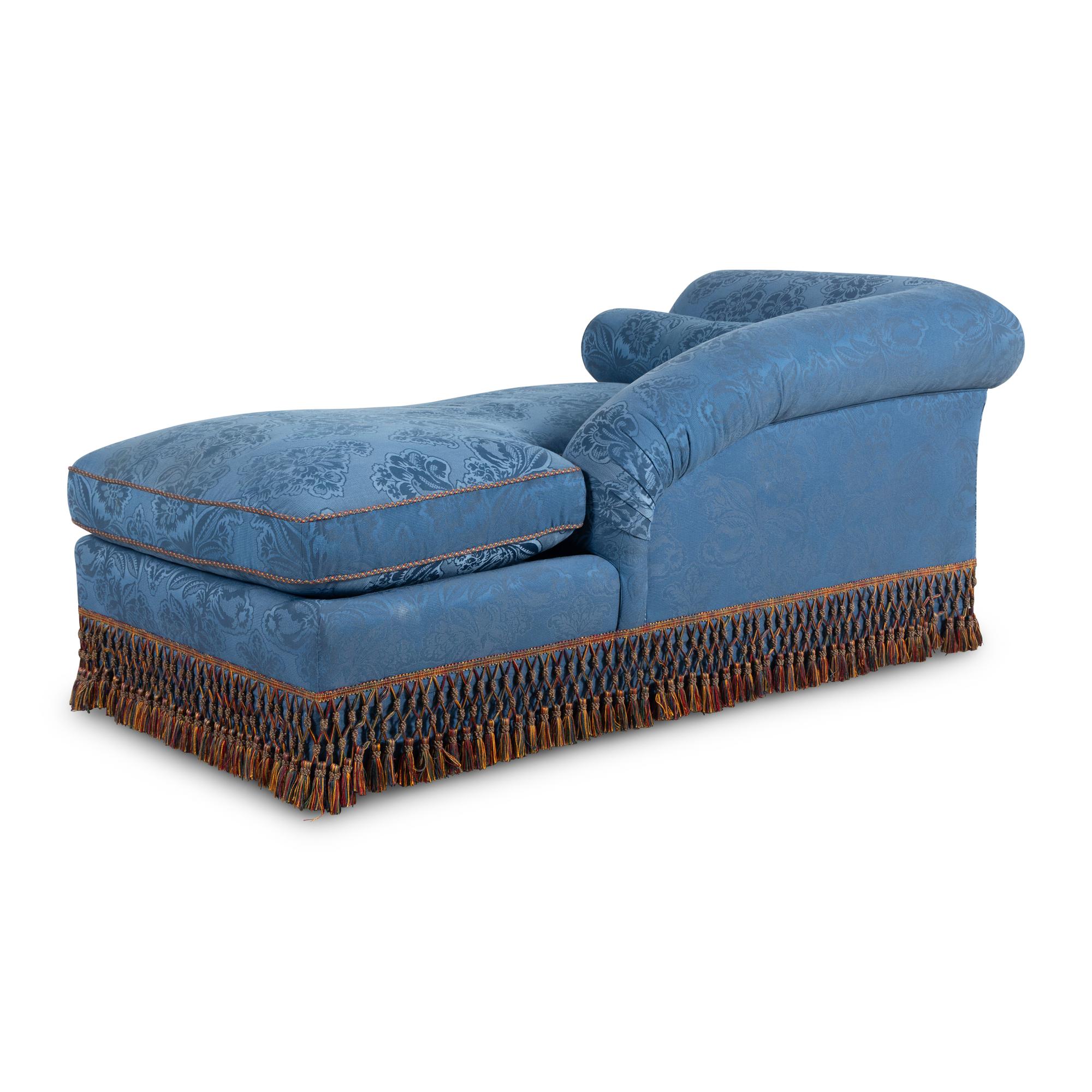 A Damask Upholstered Méridienne