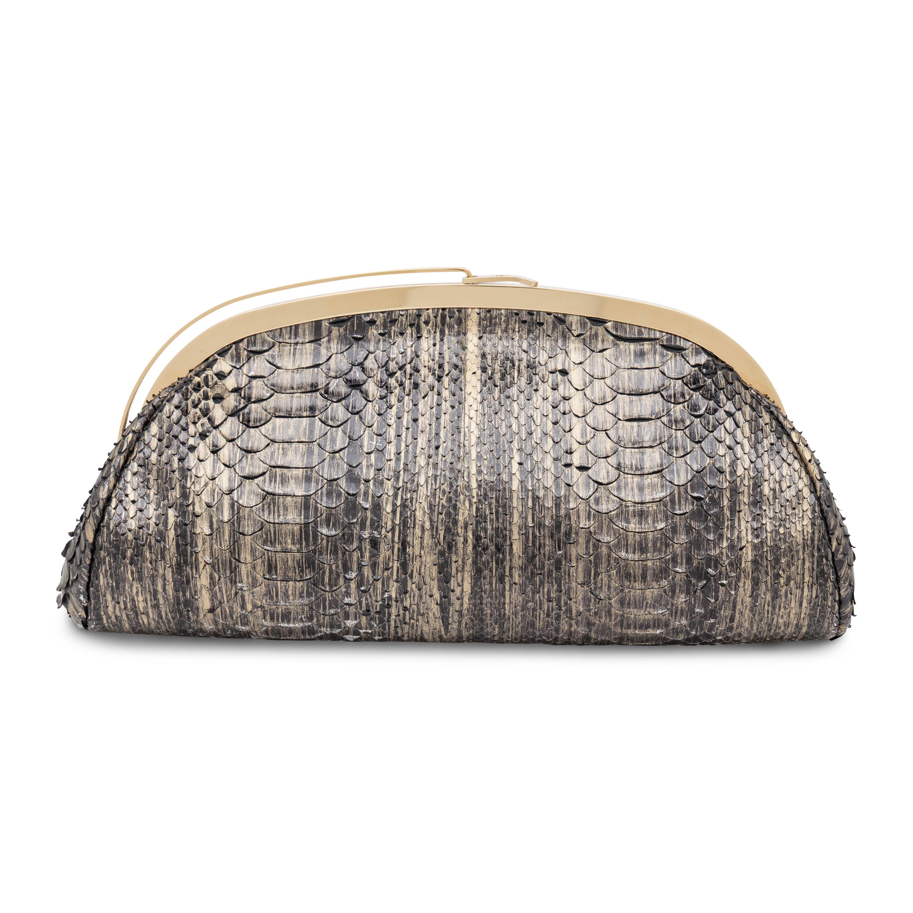 Chanel, Python Frame Clutch