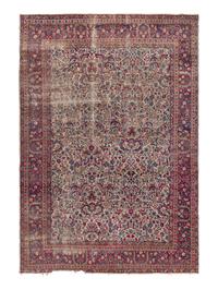 A Kirman Wool Rug