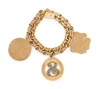 YELLOW GOLD CHARM BRACELET
