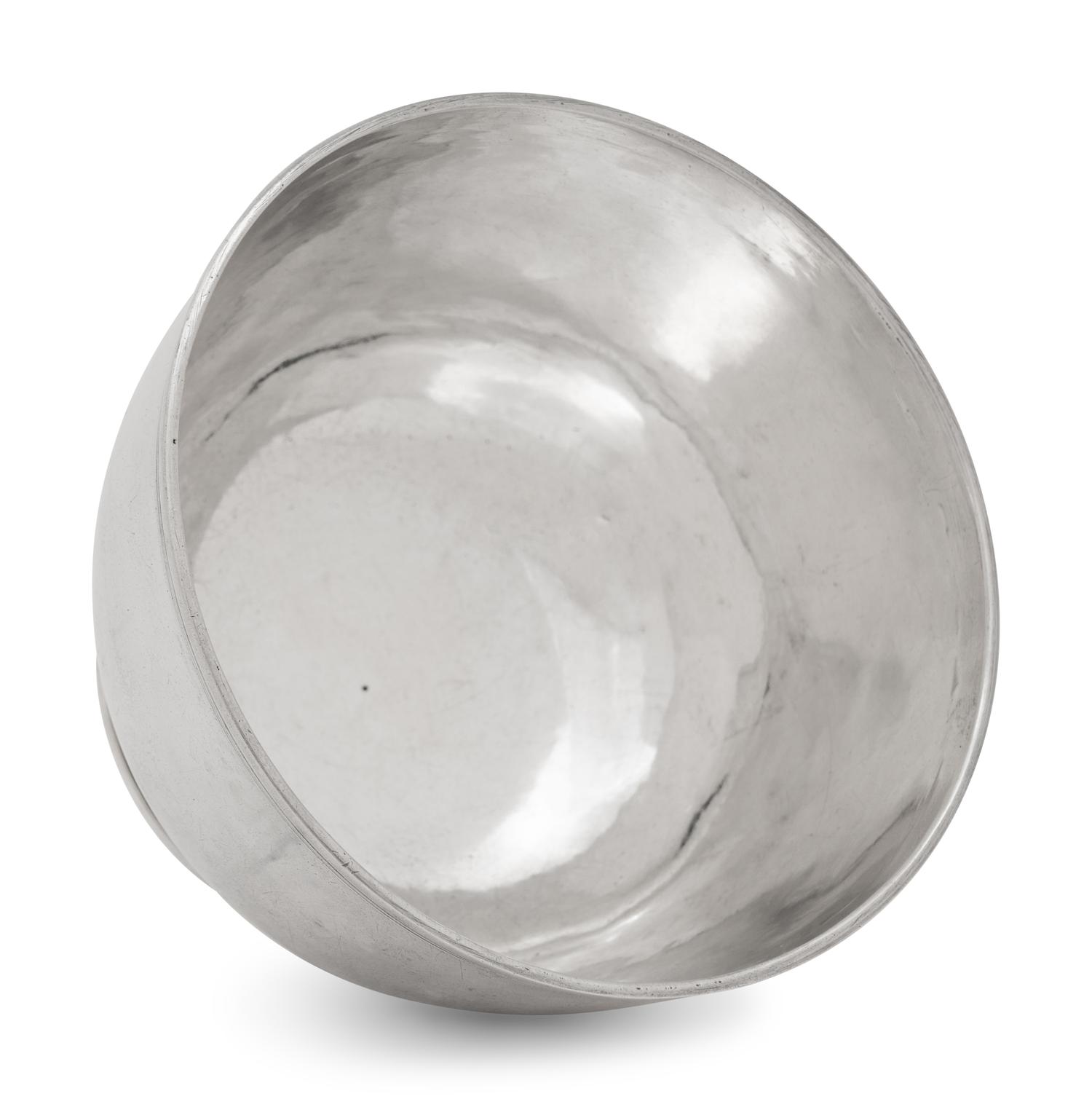 An Irish Queen Anne Silver Footed Bowl