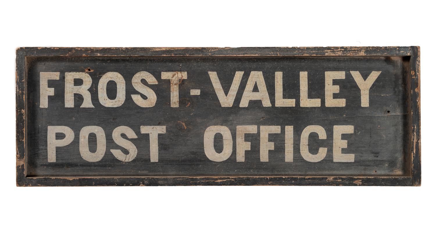 [POSTAL HISTORY]. Frost-Valley Post Office. [Frost Valley, NY?], n.d.