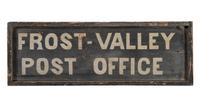 [POSTAL HISTORY]. Frost-Valley Post Office. [Frost Valley, NY?], n.d.