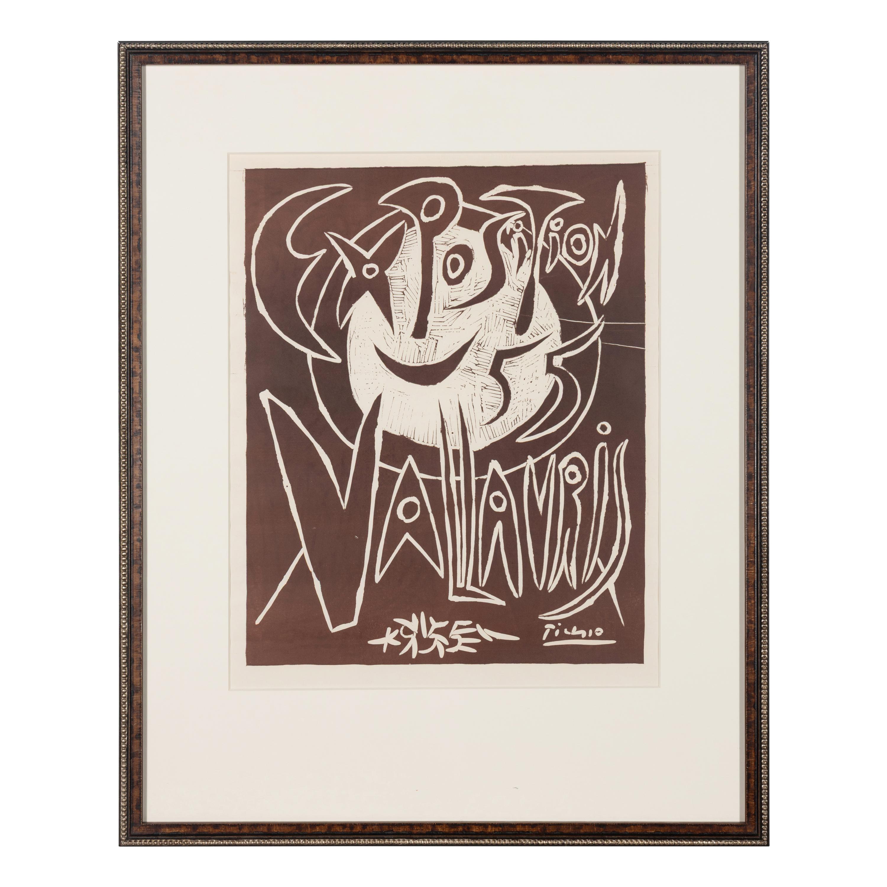 Pablo Picasso (Spanish, 1881-1973) — Exposition Vallauris 55 , 1955