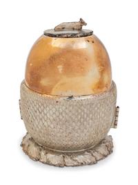 An American Silver-Plate Butter Cooler