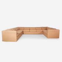 Contemporary A U-Shaped Sectional Sofa, circa 1980