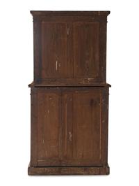 A French Gilt Bronze Mounted Rosewood, Walnut and Marquetry Cabinet