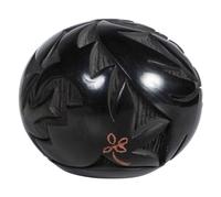 Carved Pottery Seed Jars