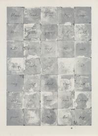Wall Chart III , 1974