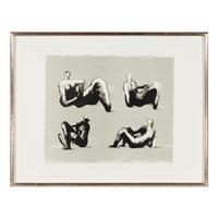 Various Artists (20th century) Omaggio a Michelangelo (complete portfolio of thirteen) , 1975