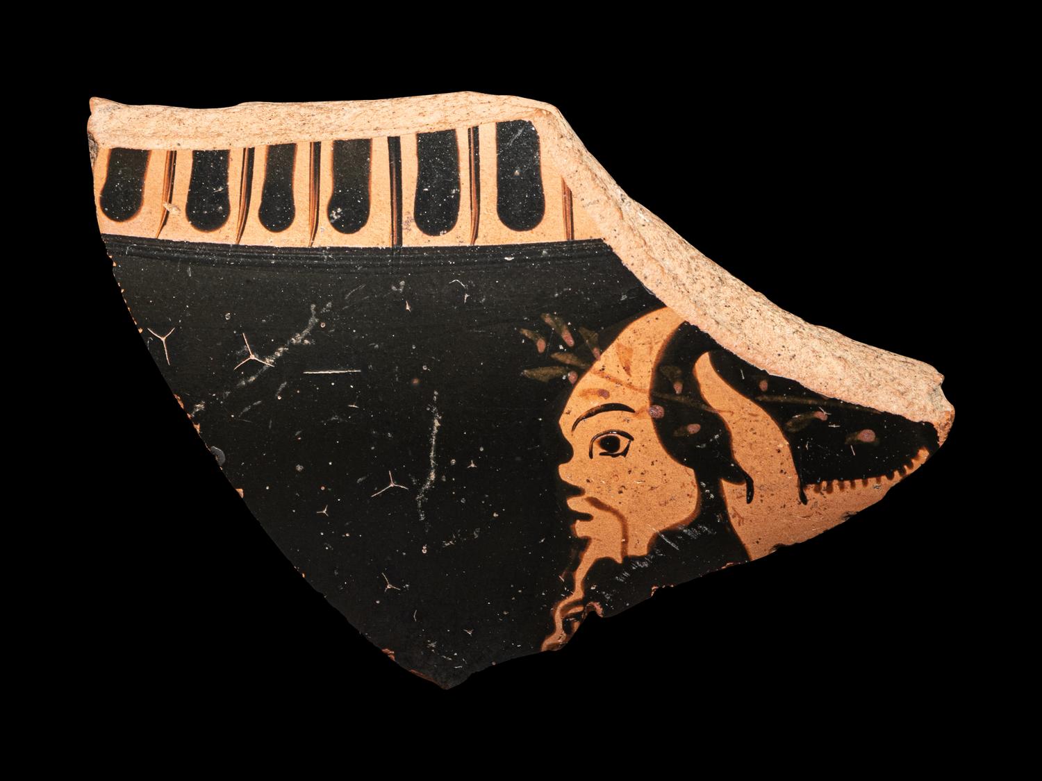 An Attic Fragment of a Red-Figured Stamnos