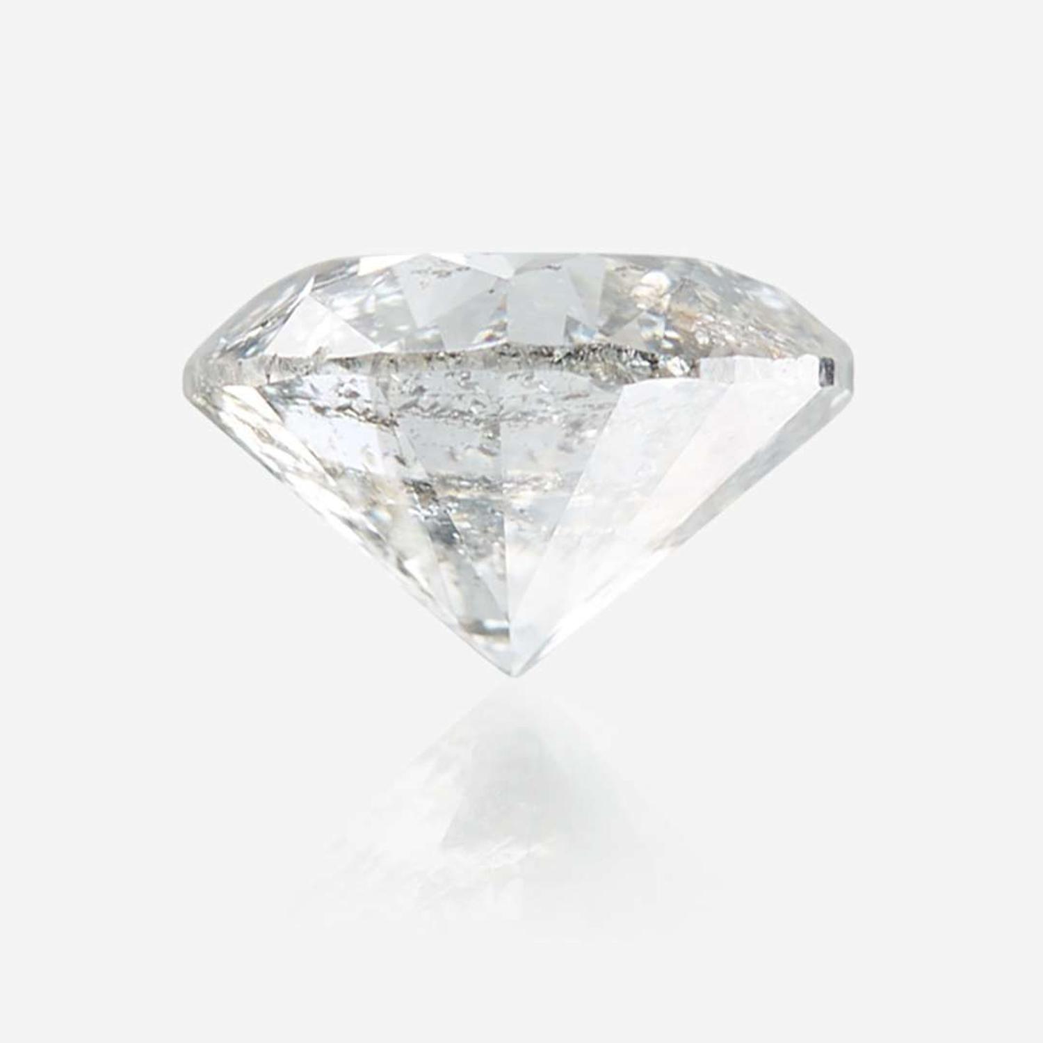 An unmounted diamond