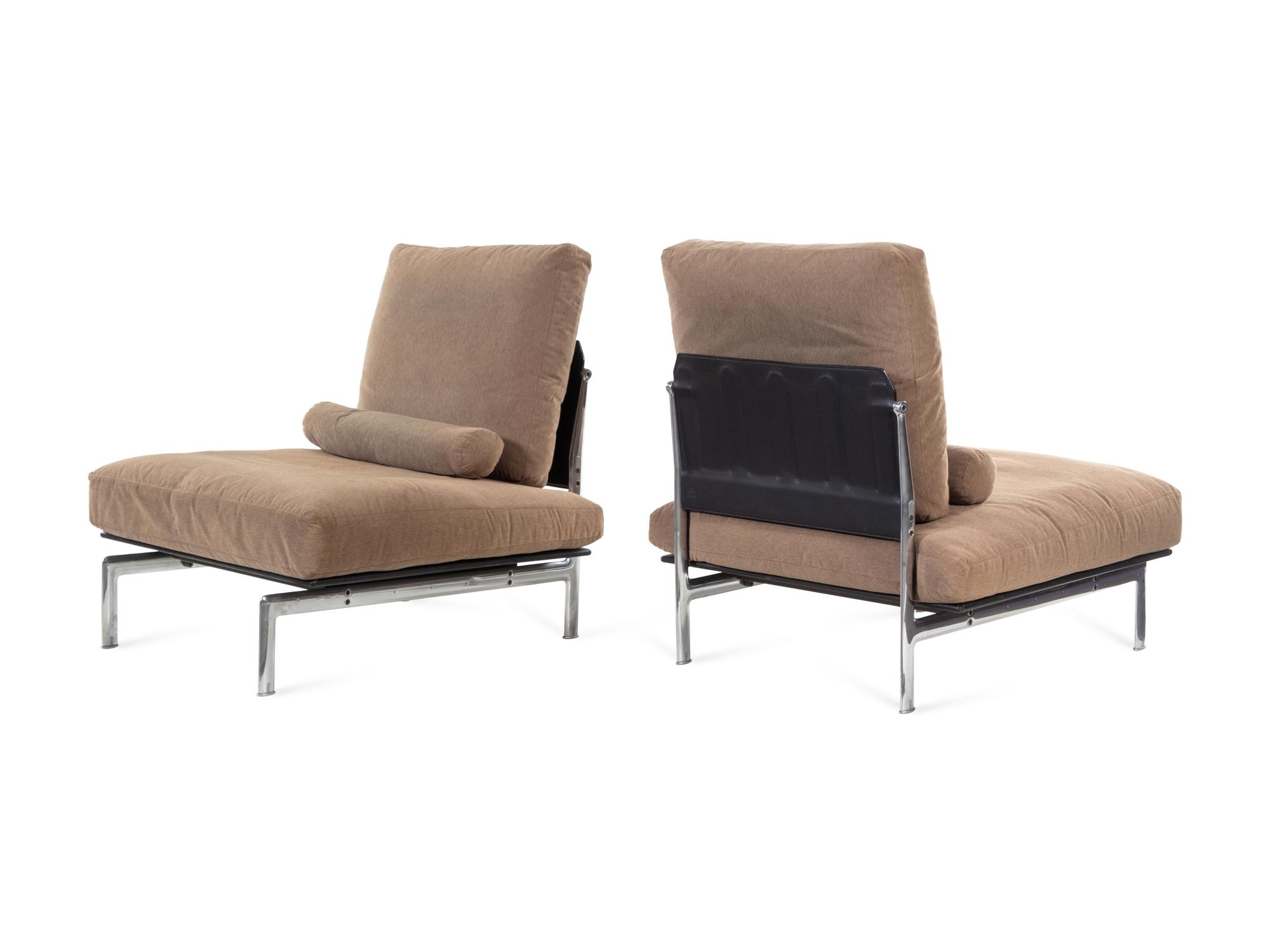 Pair of Diesis Lounge Chairs B&B Italia, Italy