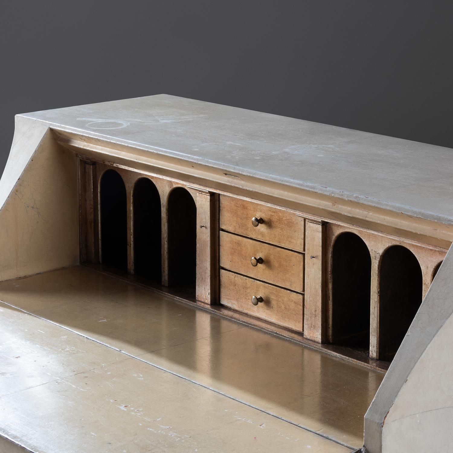 Drop-Front Desk and Chair, c. 1943 William J. Quigley, USA