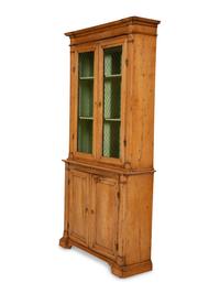 A French Pine Display Cabinet