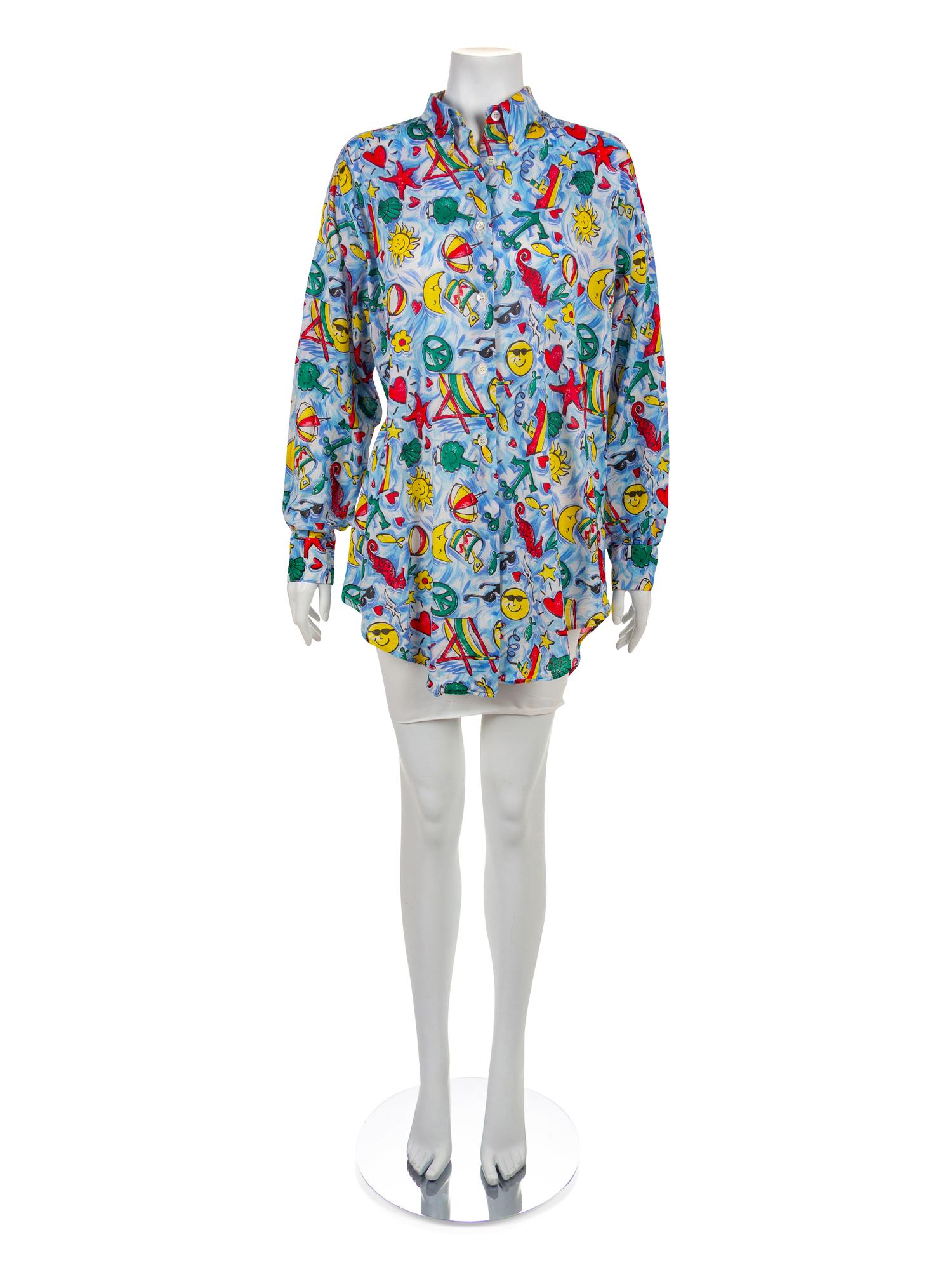 Moschino Shirt, 1980-90s