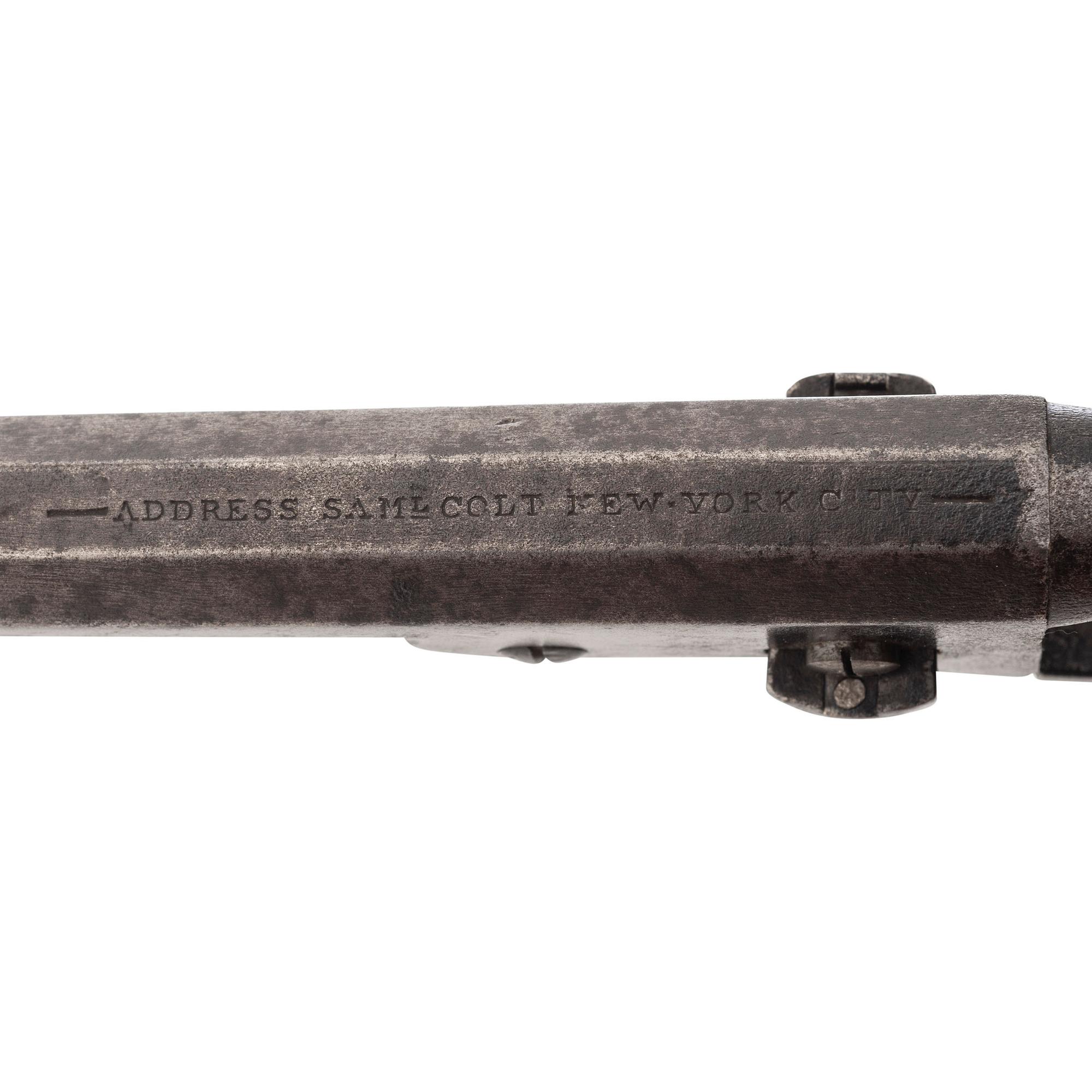 Colt Model 1851 Navy Revolver Presented by the American Express Co. to F.S. Church, who later became a famous artist