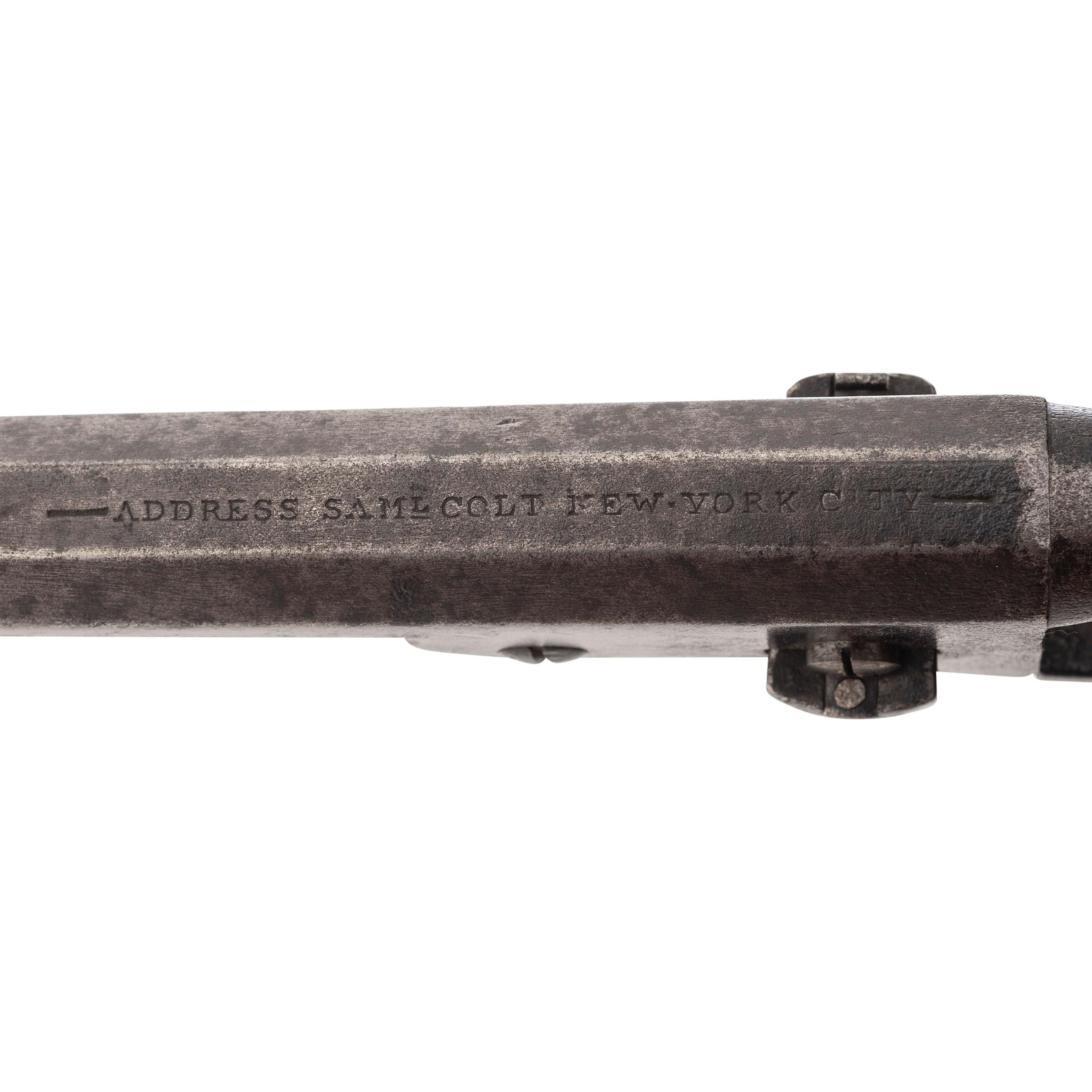 Colt Model 1851 Navy Revolver Presented by the American Express Co. to F.S. Church, who later became a famous artist