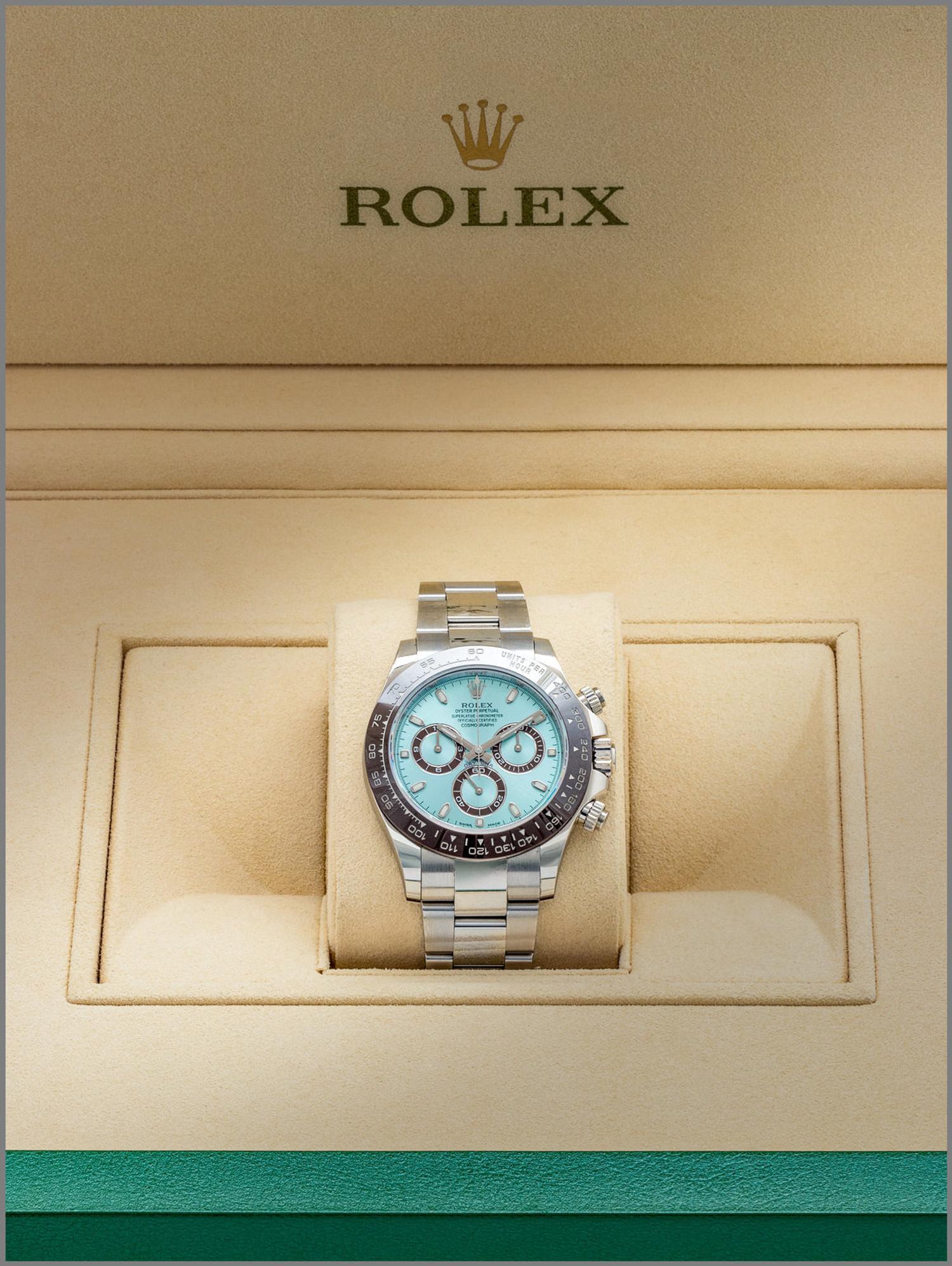 ROLEX, PLATINUM, REF. 116506 'COSMOGRAPH DAYTONA' WRISTWATCH