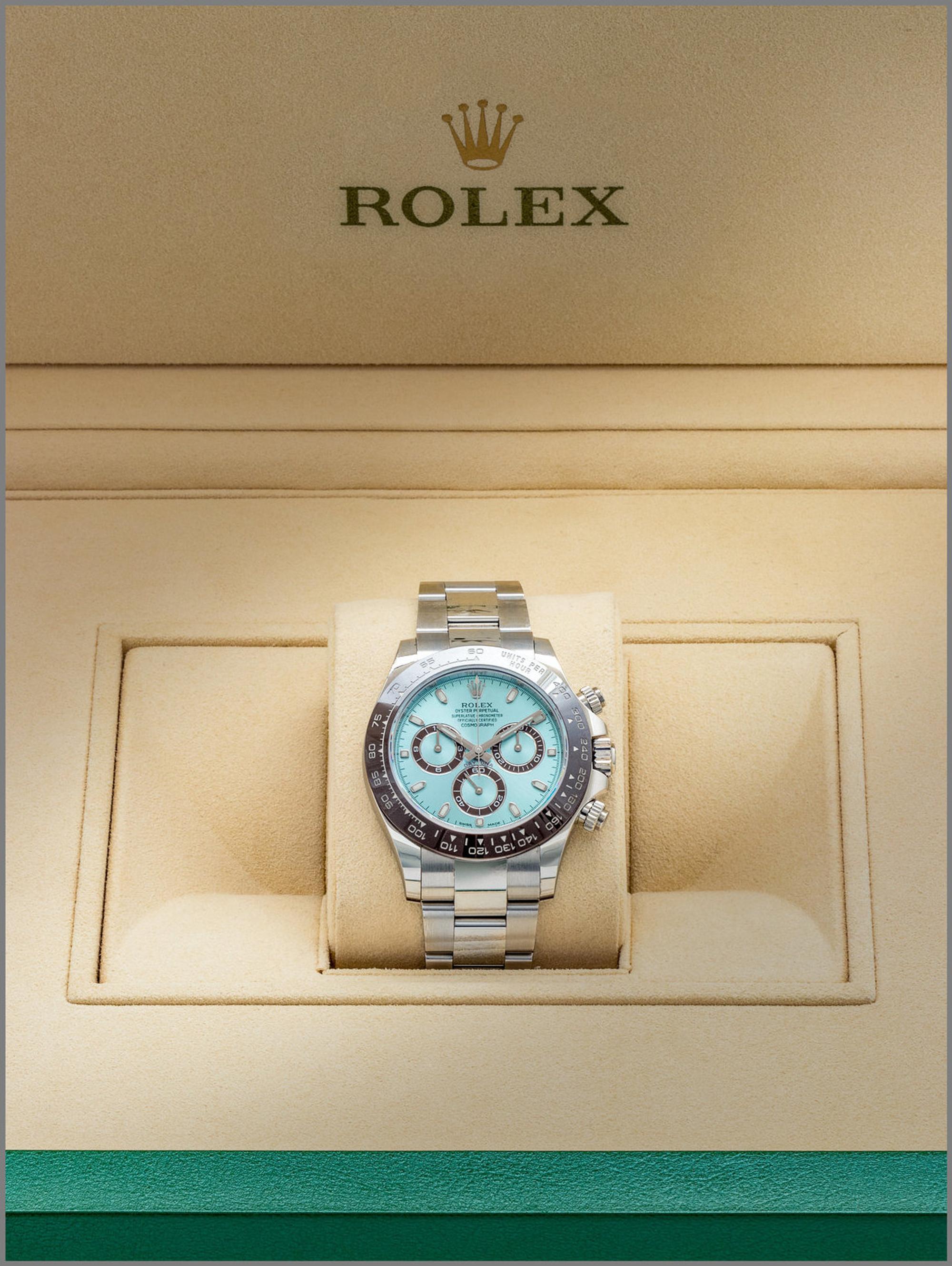ROLEX, PLATINUM, REF. 116506 'COSMOGRAPH DAYTONA' WRISTWATCH