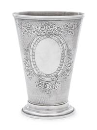 A Russian Silver Beaker