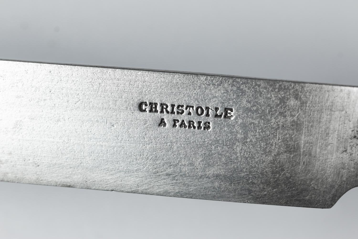 A Belle-Époque Christofle Silver-Plate Flatware Service