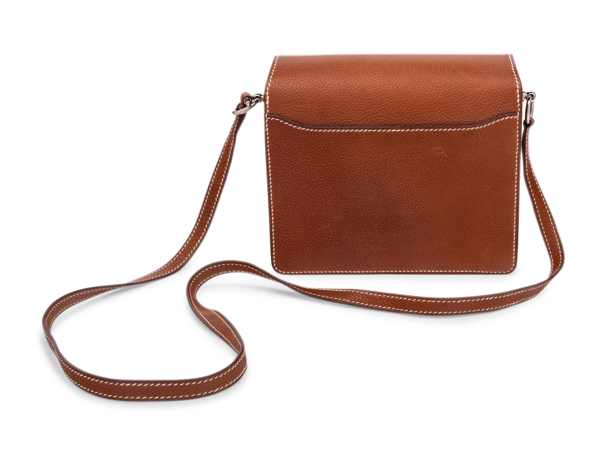 HERMÈS SAC ROULIS 18 IN FAUVE BARENIA FAUBOURG