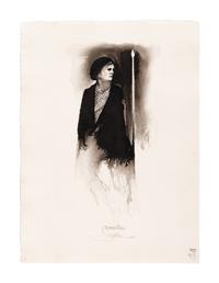 [MOSER, Barry, illustrator]. VIRGIL MARO, Publius. 9 original pen & ink with wash and pencil drawings for Allen Mandelbaum’s translation of Virgil’s Aeneid , published 1981. [ca 1980]. Each 390 x 285 mm. Each signed and dated by Moser, and with his calligraphic captions (as they appear in published edition) and annotations for the printer. Accompanied by 32 small ink rough sketches for the work, each 226 x 117 mm. With numerous captions and annotations including book and verse references.