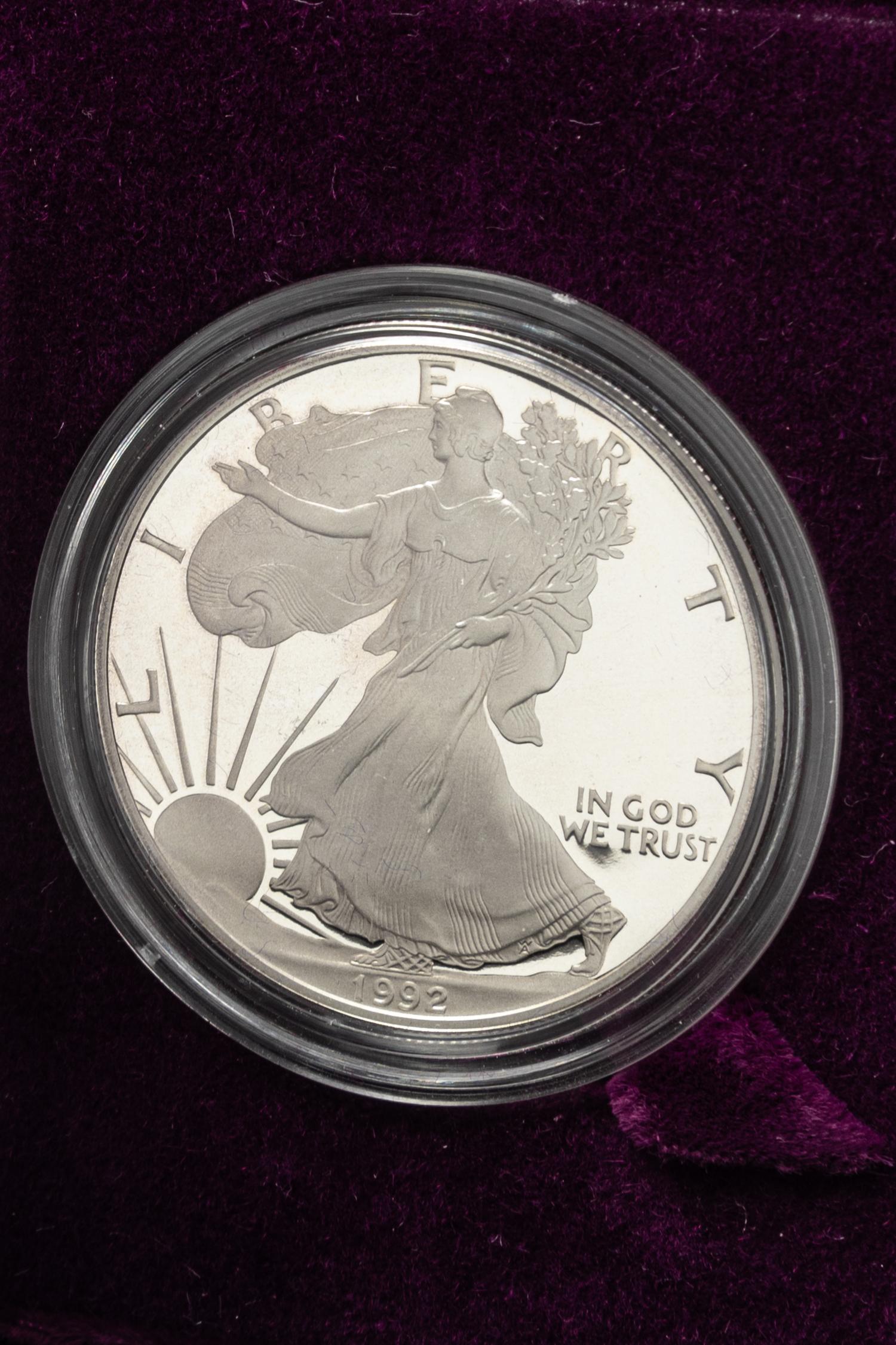 Four 1-Ounce Silver Rounds