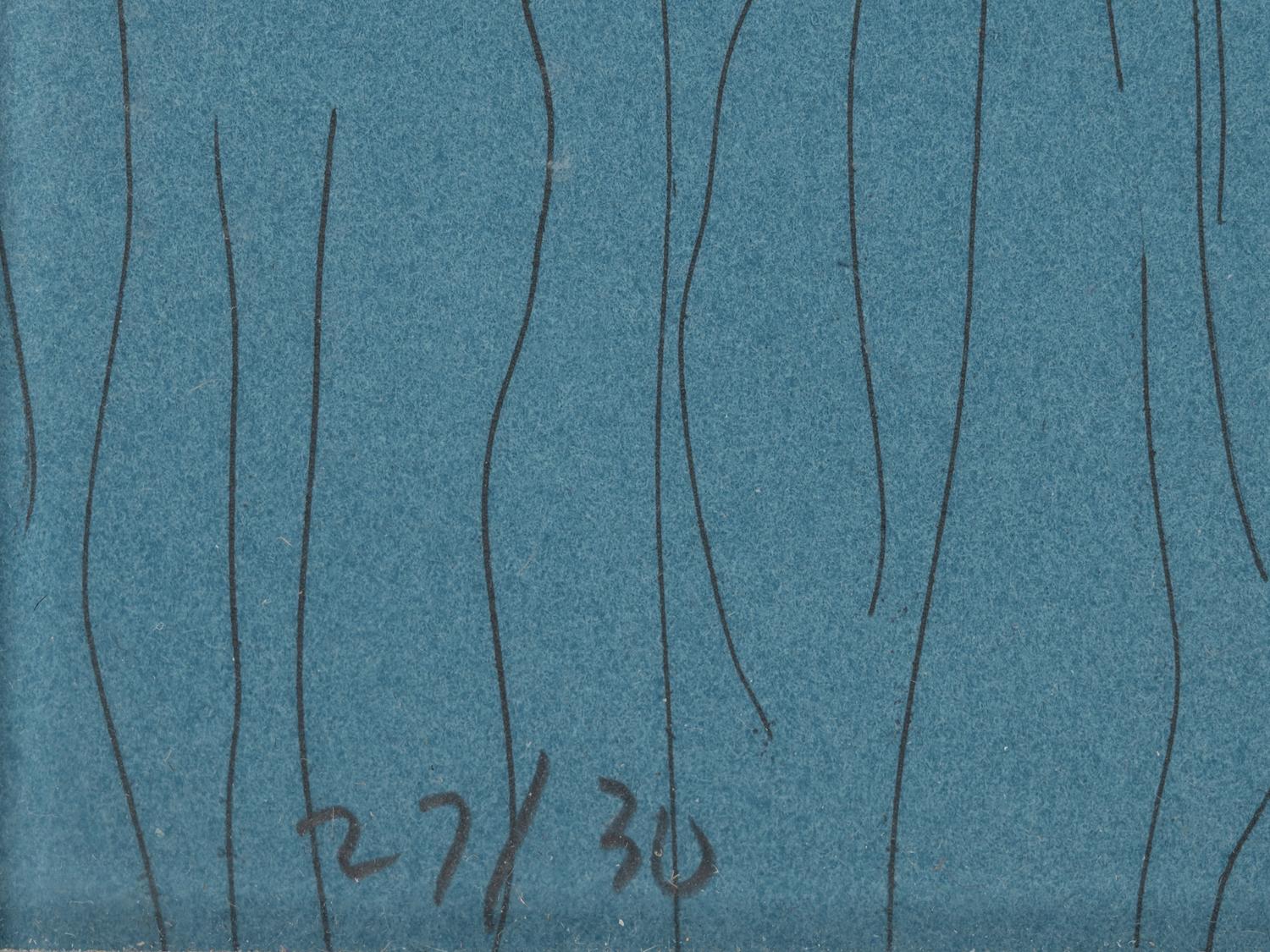 Vertical Lines Not Straight Not Touching on Color (plate numbers 1, 2, and 5 from the portfolio of six)