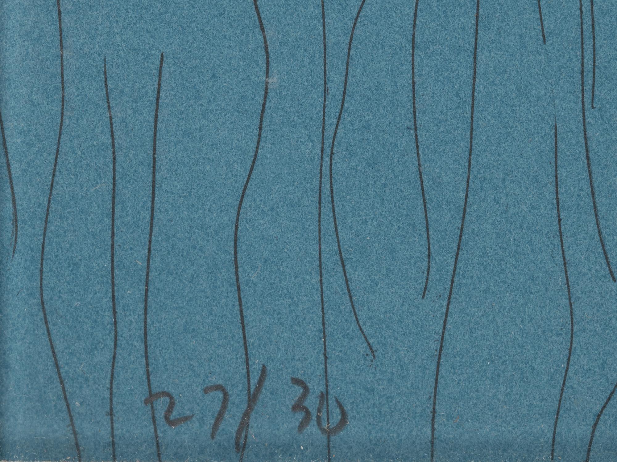 Vertical Lines Not Straight Not Touching on Color (plate numbers 1, 2, and 5 from the portfolio of six)