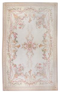 An Aubusson Style Wool Carpet 11 feet x 16 feet. — 20TH CENTURY