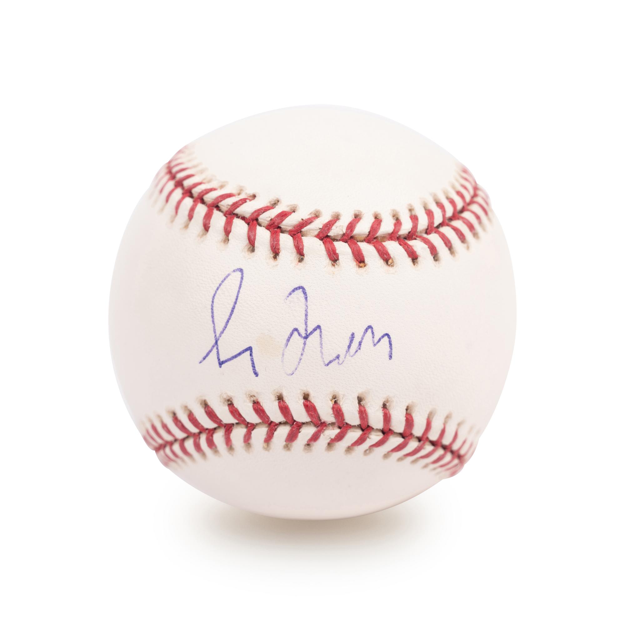 A Greg Maddux Signed Baseball and Chicago Cubs Hat (Beckett Authentication Services BAS Certified),