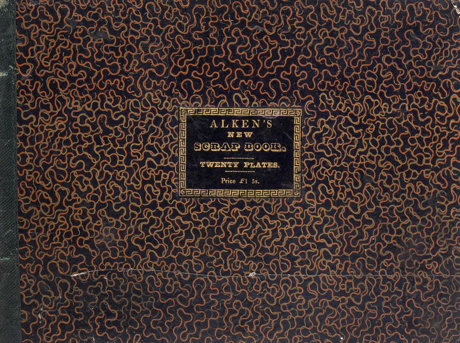 ALKEN, HENRY. Alken's New Scrap Book. London, 1824. With 20 engraved color plates.