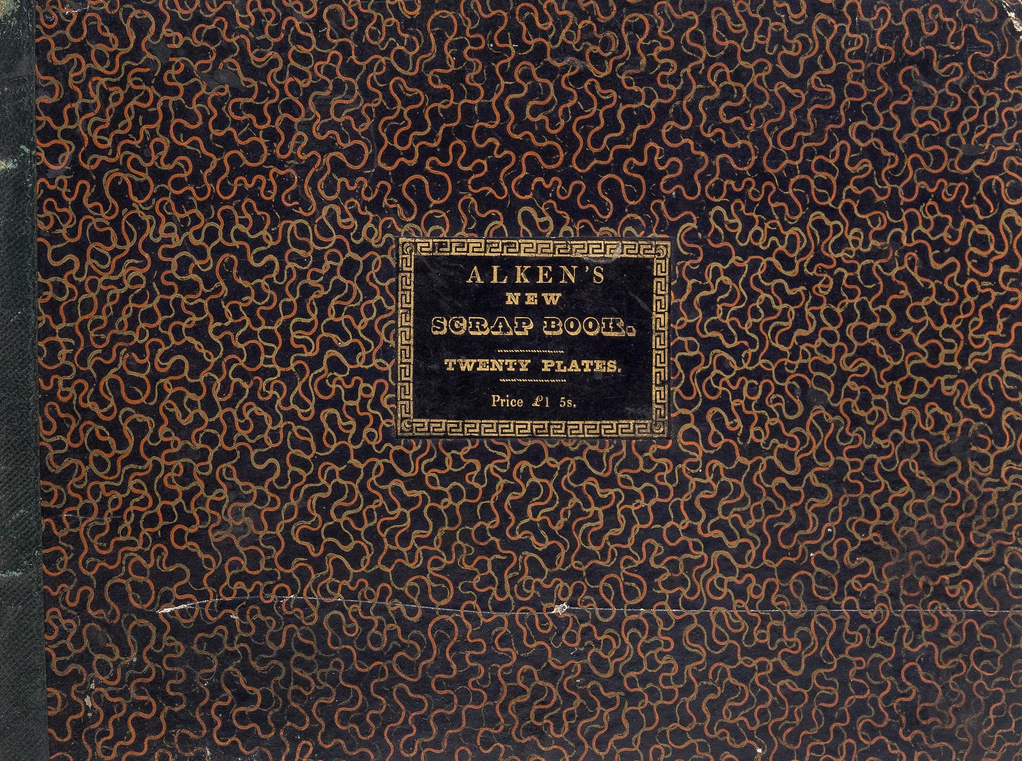 ALKEN, HENRY. Alken's New Scrap Book. London, 1824. With 20 engraved color plates.