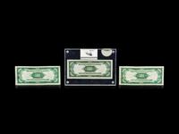 Three $500 Federal Reserve Notes