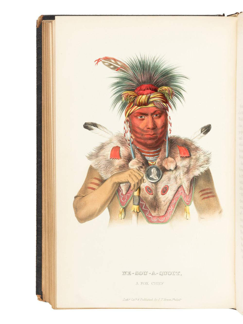 McKenney, Thomas L. (1785-1859) and James Hall (1793-1868). History of the Indian Tribes of North America . Philadelphia: J.T. Bowen, 1848-1850.